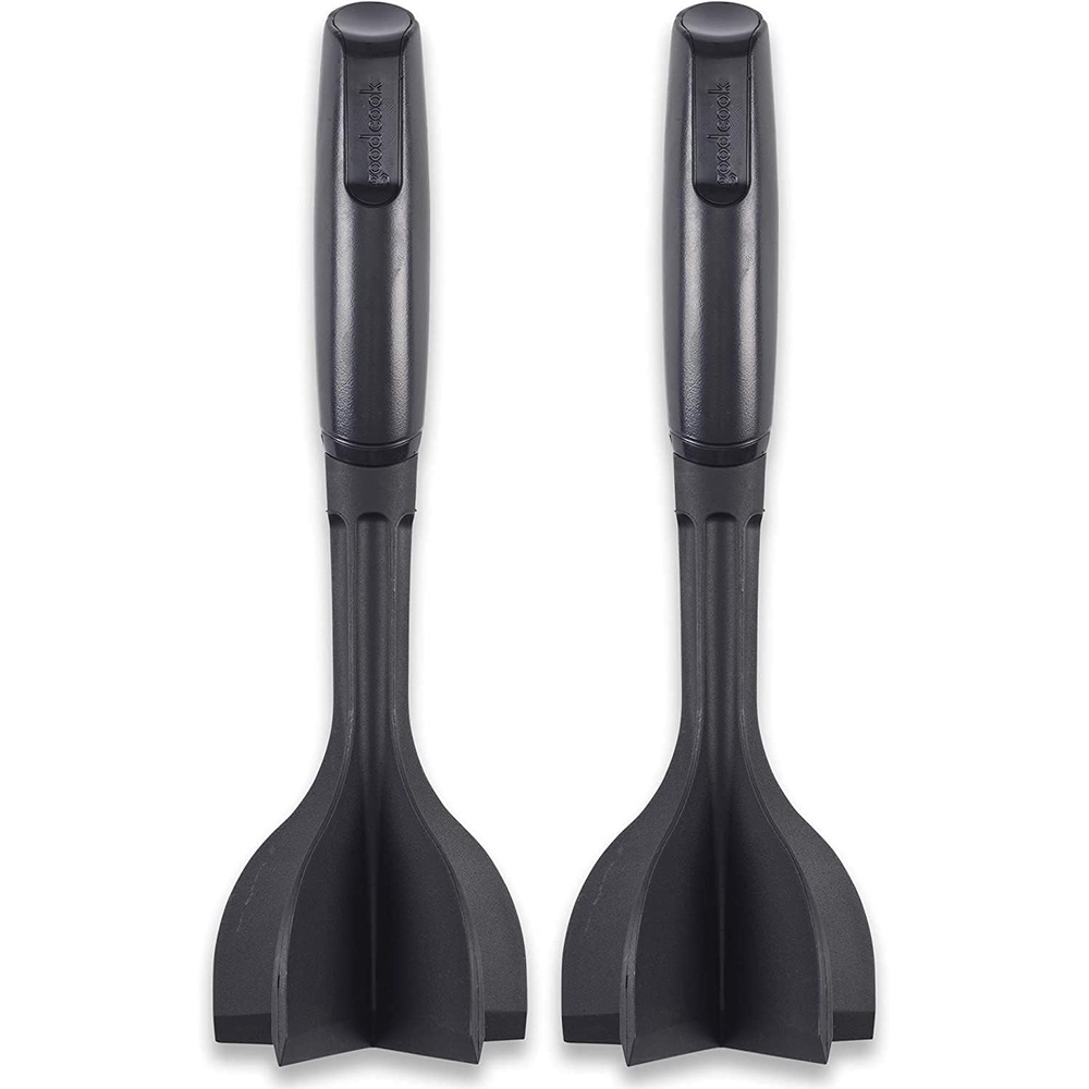 image:imageGoodCook Everyday 5Blade Meat Chopper HeatSafe for Nonstick Cookware with Nylon Head amp Comfortable Handle Black2 Pack