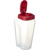 GoodCook 1 Quart Bottle with Snap Lock Easy-Pour Lid Set of 2, Clear(2 Pack)