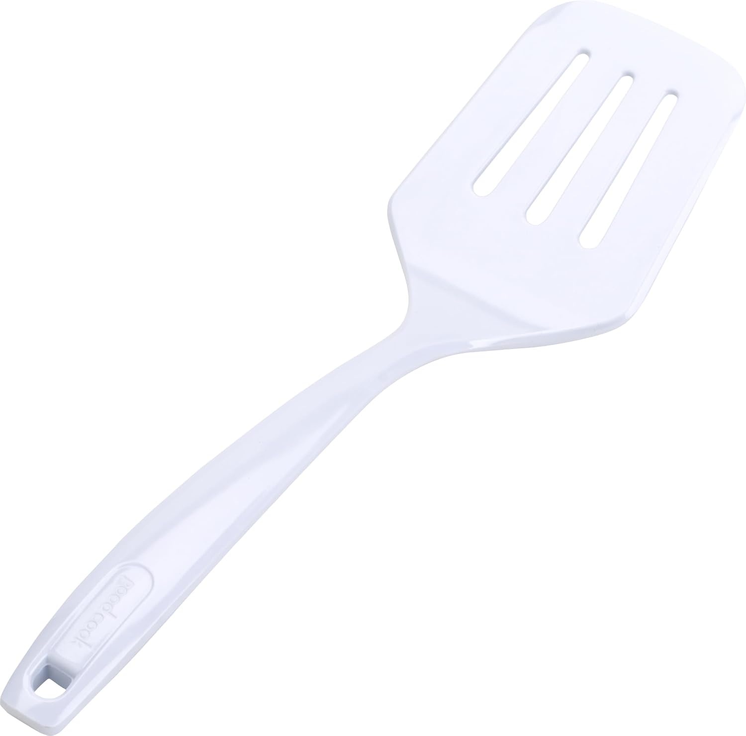 image:imageGoodCook Classic Pasta Server BPAFree Dishwasher Safe Melamine Construction 12Inch WhiteSmall
