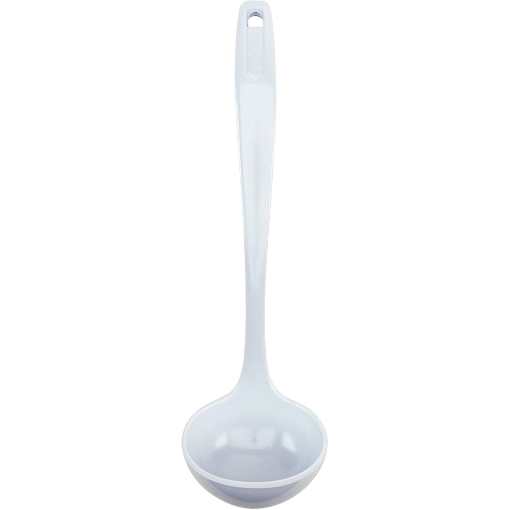 image:imageGoodCook Classic Pasta Server BPAFree Dishwasher Safe Melamine Construction 12Inch WhiteSmall