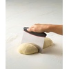 Good Cook Touch 6 Inch Wide Bench Scrape with Scoop, Red and Black