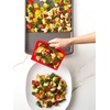 Good Cook Touch 6 Inch Wide Bench Scrape with Scoop, Red and Black