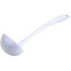 GoodCook Classic Pasta Server BPA-Free Dishwasher Safe Melamine Construction, 12-Inch, White(Small)