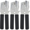 GoodCook Everyday Classic Can Opener, High Carbon Stainless Steel Blade, Heavy Duty with Soft Grip Handles, Manual Kitchen Tool for All Can Sizes(9.5″ x 4″ x 2″ (Pack of 3))