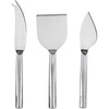 GoodCook Gourmet Cheese Serving Set, Soft and Hard Cheeses, Stainless Steel Single Piece Design