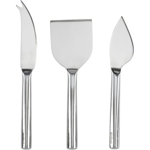 GoodCook Gourmet Cheese Serving Set, Soft and Hard Cheeses, Stainless Steel Single Piece Design