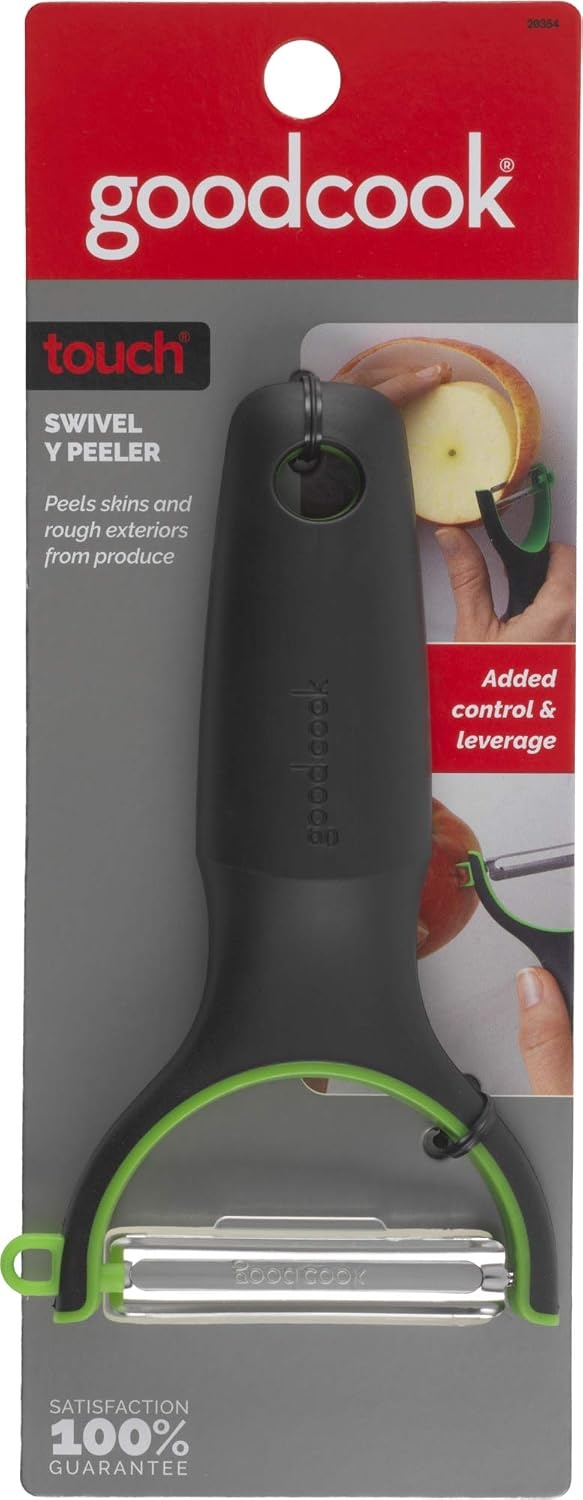 image:image4543970GoodCook Touch Swivel Blade Peeler Comfort Grip Handle 1 CTYShape Peeler
