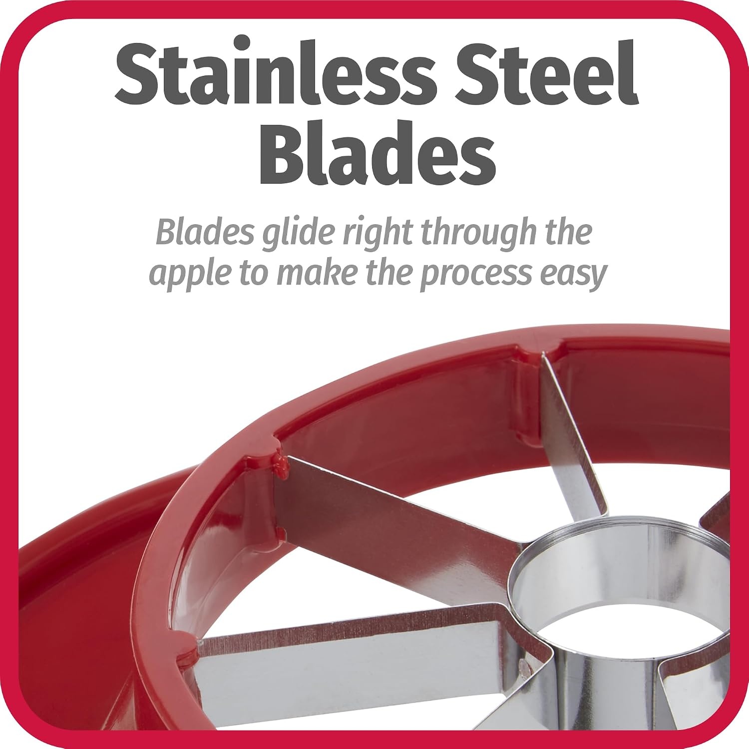 image:imageGoodCook Classic Apple Slicer Red