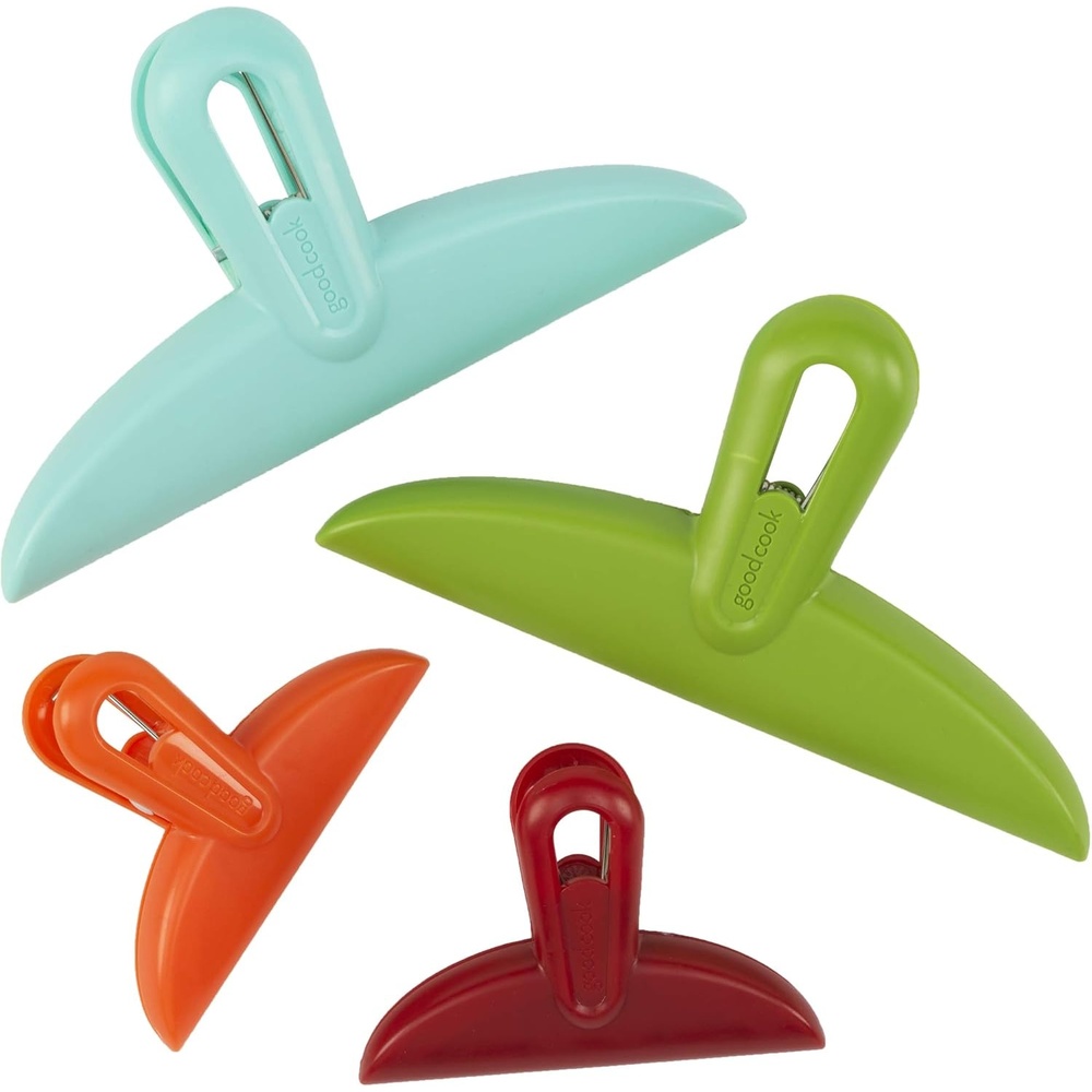 image:imageGoodCook Everyday Bag Clips Set of 4 MultiColored