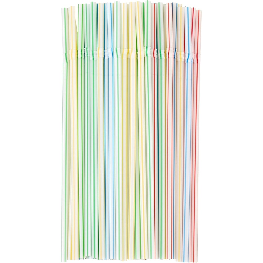 image:imageGoodCook Everyday Flexible Drinking Straws 50Pack Multicolored50 Count Pack of 1
