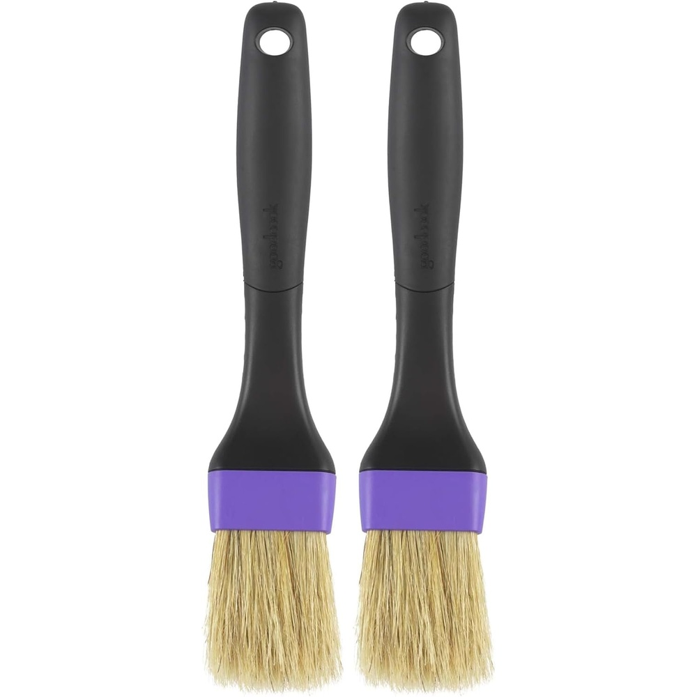 image:imageGoodCook Touch Natural Bristle Pastry Brush with Ergonomic HandleMedium Pack of 2