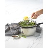 Good Cook Stainless Steel Omega Post & Legs Steamer Basket