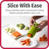 GoodCook Everyday Fruit & Veggie Divider – Quarters Smaller Fruits and Vegetables, Ideal for Meal-Prep and Sheet Pan Meals, Safe and Mess-Free Slicing