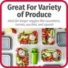 GoodCook Everyday Fruit & Veggie Divider – Quarters Smaller Fruits and Vegetables, Ideal for Meal-Prep and Sheet Pan Meals, Safe and Mess-Free Slicing