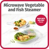 GoodCook Everyday Microwave Food Steamer – Vegetable & Fish Cooker, Preserves Vitamins & Nutrients, Quick Dinner & Meals, Adjustable Steam Release Vent(12 inches x 8 inches x 2.7 inches (Pack of 12))