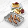 GoodCook Everyday Microwave Grill, BPA-Free Bacon Tray and Cooking Tray, 10-Inch Microwave Cookware for Bacon, Sausage, and Hot Dogs, Heat Safe to 400°F, Dishwasher Safe, Grease Draining Design