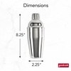 GoodCook Gourmet Cocktail Set, 5 piece(Gray)