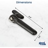 GoodCook Safe-Cut Can Opener with Easy Turn Knob, Black(1 Pack)
