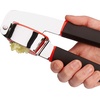 GoodCook Touch Dishwasher Safe Garlic Press with Stainless Steel Head, Black/Red