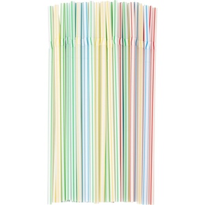 GoodCook Everyday Flexible Drinking Straws, 50-Pack, Multicolored(50 Count (Pack of 1))