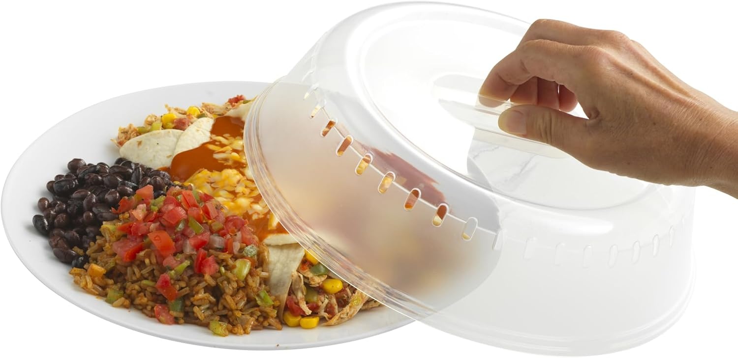image:imageGood Cook Microwave Plate Cover White