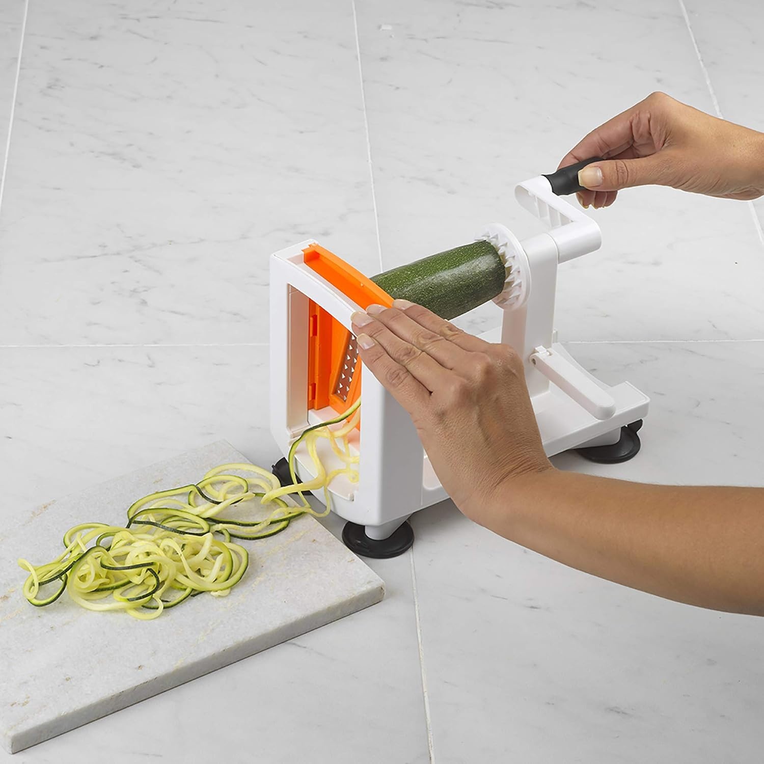 image:imageGoodcook 10806 Veggie Spiralizer with interchangeable blades 6 White