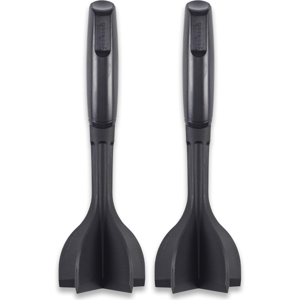 image:imageGood Cook 2 pack Hamburger Meat Chopper and Smasher Black
