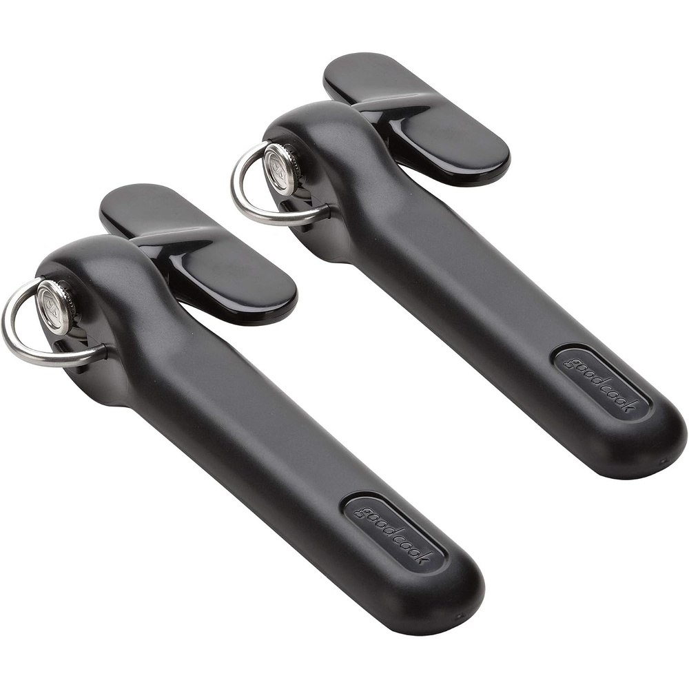 image:imageGoodCook Everyday SafeCut Manual Can Opener Set of 2 Heavy Duty Can Opener with Safe Cut Lid Lifter Smoothly Cuts amp Removes Lids HandsFree Lid Disposal Easy to Use Kitchen Tool