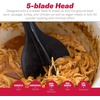 Good Cook, 2 pack Hamburger Meat Chopper and Smasher, Black