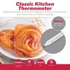 GoodCook Everyday Candy & Deep Fry Thermometer Glass Tube Construction with Built-In Pan Clip Includes Fahrenheit & Celsius Measurements & Protective Storage Sleeve, Red(1 Count (Pack of 2))