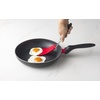 GoodCook Touch Flexible Nylon Turner, Non-Slip Grip Handle, Red