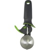 GoodCook Touch Ice Cream Scoop with Trigger, 1/2-Cup Scoop, Black