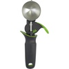 GoodCook Touch Ice Cream Scoop with Trigger, 1/2-Cup Scoop, Black