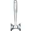 GoodCook 2 Sided Meat Tenderizer, Flat and Spiked, Strong, Sturdy Cast Aluminum Design, Silver
