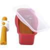 GoodCook Everyday Microwave Pasta Cooker, Red