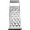 GoodCook Gourmet 4-sided Box Grater, Stainless Steel, Stay Sharp Etched Blades, Non-slip Base