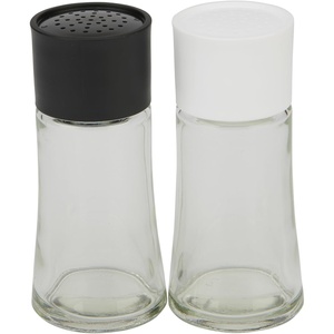 Good Cook Glass Salt and Pepper Shaker Set, 2 oz, Clear(2 oz)