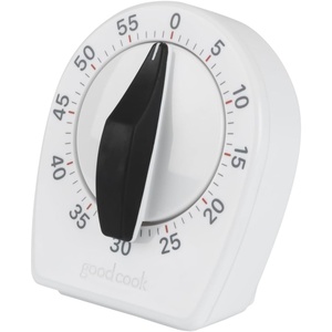GoodCook Everyday Deluxe Long Ring Precision Timer, White