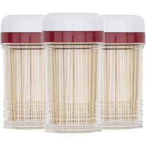 GoodCook Everyday Shake-A-Pick Toothpicks with Dispenser, 200 Picks(200 Count (Pack of 3))
