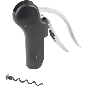 GoodCook Gourmet Deluxe Winged Corkscrew, Stainless Steel Worm, Universal Fit For All Cork Sizes(Lever Corkscrew)