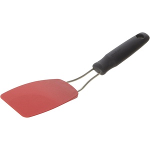 GoodCook Touch Flexible Nylon Turner, Non-Slip Grip Handle, Red